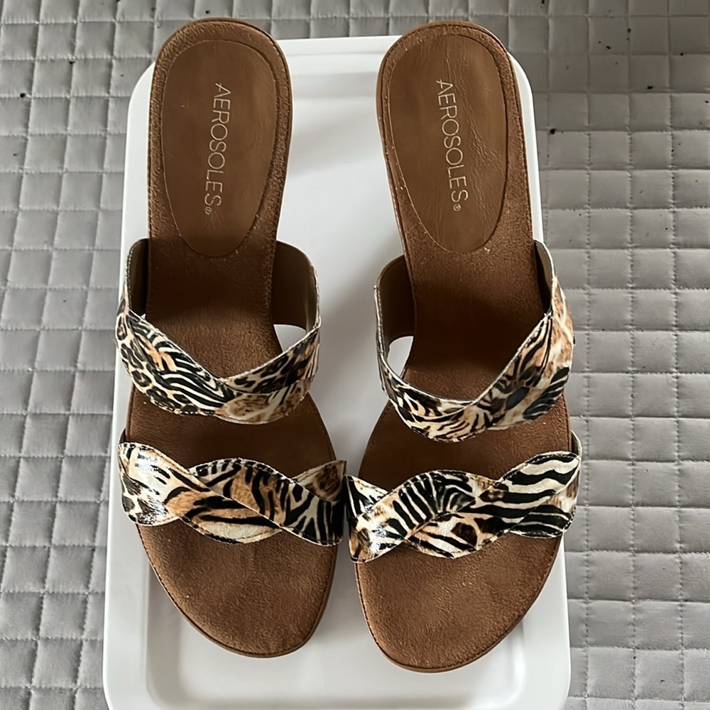 Animal Print Women's Sandal - Picture 3 of 12